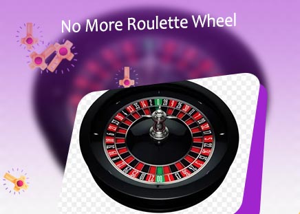 Blank roulette wheel