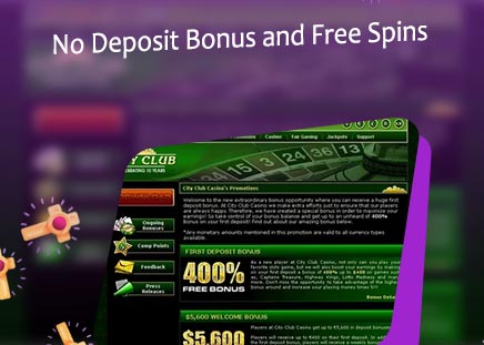 Gaming club no deposit bonus