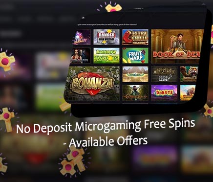 Microgaming free spins no deposit bonus
