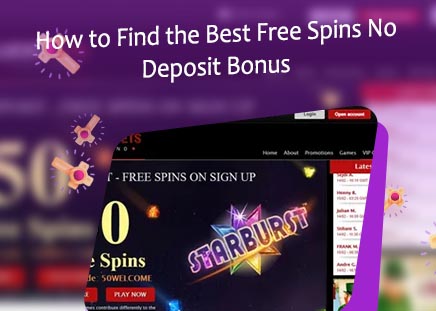 Most free spins no deposit