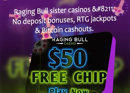 Raging bull no deposit welcome bonus