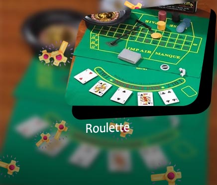 Roulette card game in AU
