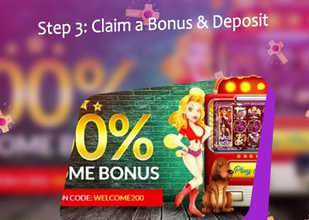 Welcome slots bonus code